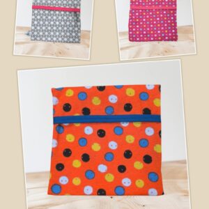 pochette triple poches