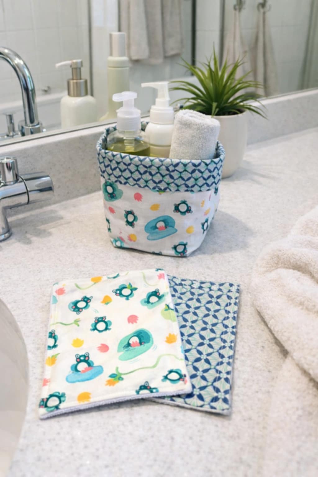 coton et panier coton et panier