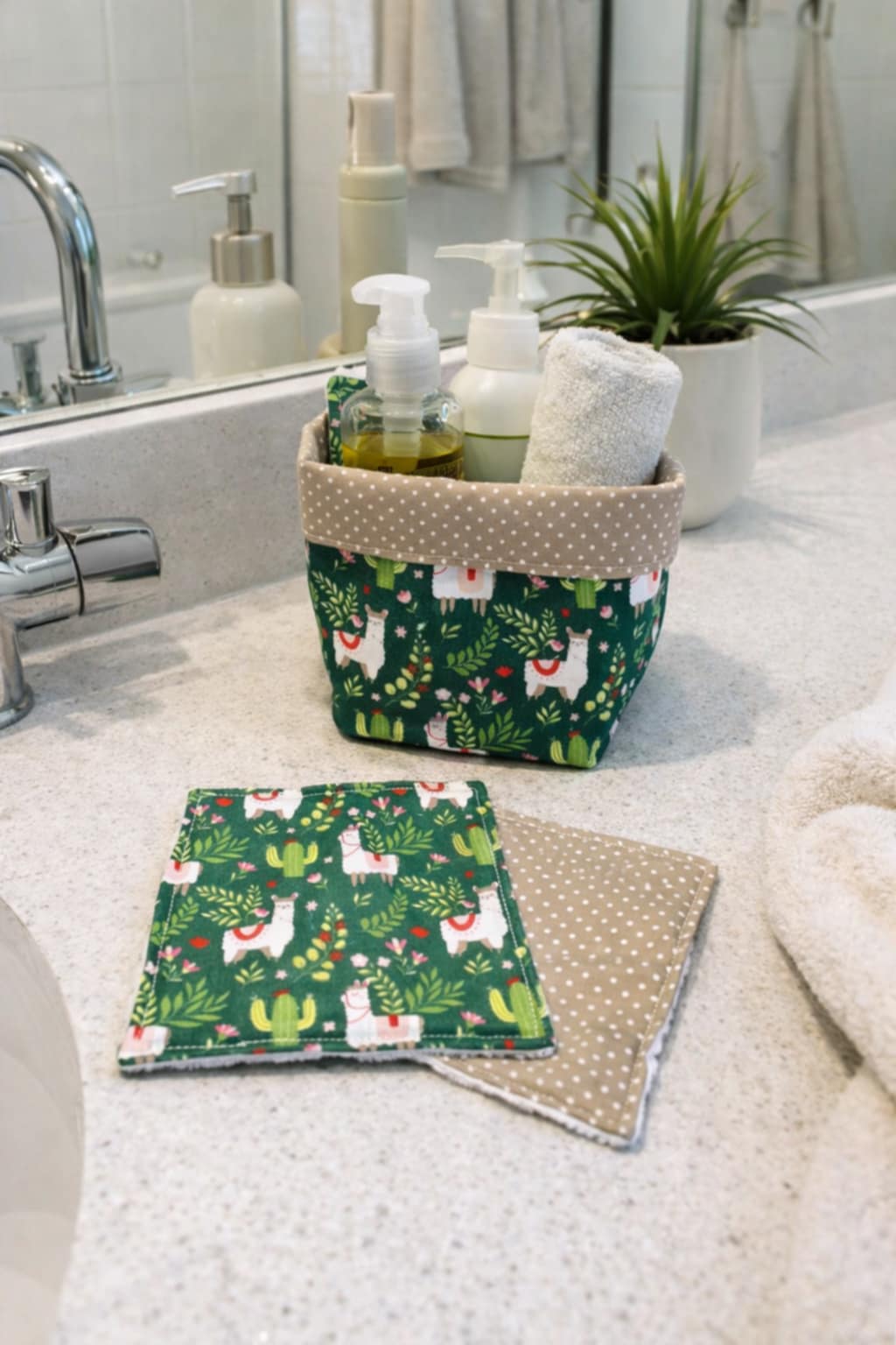 coton et panier coton et panier