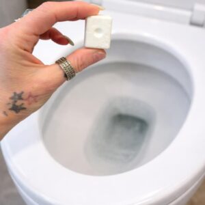 pastille effervescente wc