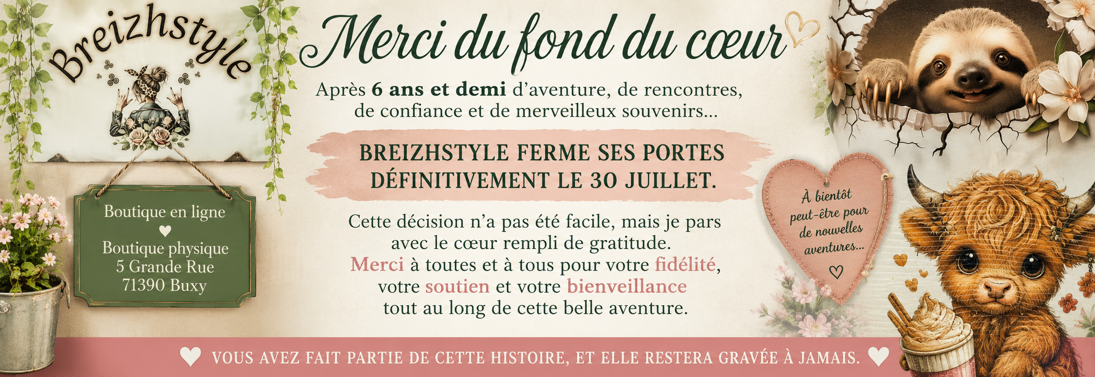 Accueil Merci à vous